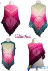 Morben Design - Jasmin Räsänen - Edlothia Shawl - German - Free