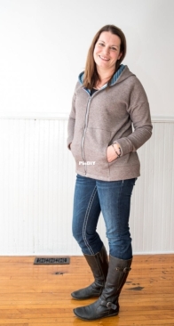 Stitch Upon a Time - Clio Zippered Hoodie - Sizes XXS-4X