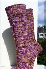 Dickes, einsames Herz Socks by Micha Klein/Wolletraum-German-Free