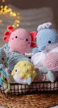 Magic filament - Lysenko Crochet - Tatiana / Tatyana Lysenko - Sea Patterns