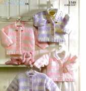 Sirdar 1549 childs cardigans