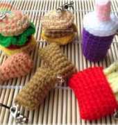 Sky Magenta - Miniature Fast Food