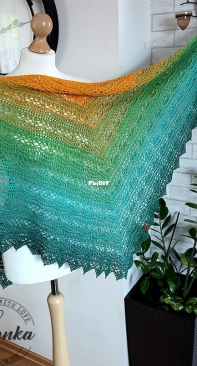 Zagubione Szydełko - Elora shawl