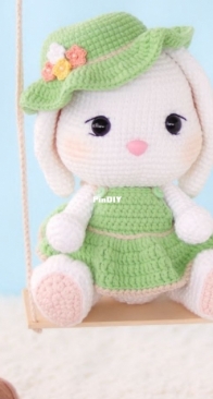 Lovely Craft - Jessely Tainara - Aurora the Bunny - Aurora a Coelhinha - Portuguese
