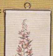 Eva Rosenstand ER 13-296 - Willow Herb and Chicory Bellpull