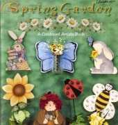 Miller Woodcrafts Publication - A Combined Artists Book - Decorative Painting - Spring Garden