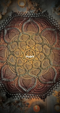 the guy with the hook - Mark Roseboom - Diwali doily - English