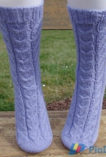 Spring Tulips Socks by Susanne Kölling-Eng,German -Free