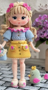 Esra Design Store - Esra Designs 61 - Leya Doll and Piu