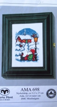 Svarta Faret AMA 698 The Gnomes Christmas Dream - Atelje Margaretha  XSD