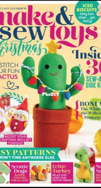 Make and Sew Toys  Issue 19 October November 2022