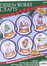 Design Works #1678 - Snowglobe Ornaments