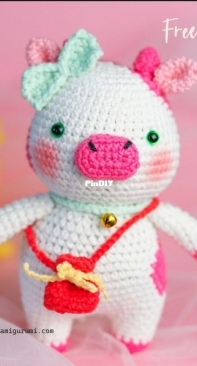 Meow Amigurumi - Anh Le - Jaine - Muffin the Cow - Free