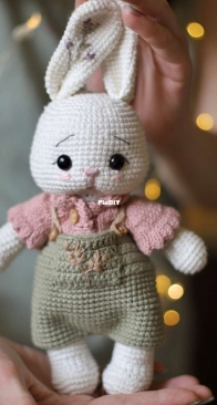 Kristishka Toys - My Crochet Honeys - Christina Kozlova - Кристина Козлова - Bunny Alice - Зайка Элис - Russian - Free