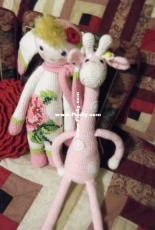 Stip en Haak  - Herriët van de Wiel - Pink Giraffe