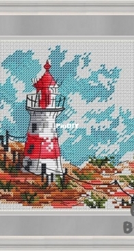 Lighthouse Day by Mila Vozhd