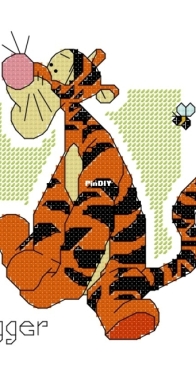 Designer Stitches - A48 - Tigger's Honey Bees in PCS11