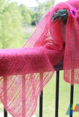 Claire Shawl by Lynn Anne Banks /Nonsuch Knits-Free