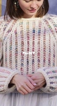 Clara Eggers - Fluffy Ass Brioche Sweater - English