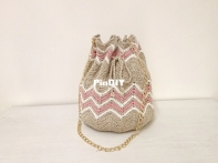 Gootie - Agat Rottman - Chevron Bucket Bag