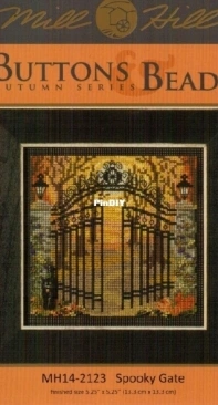 Mill Hill Buttons & Beads Autumn Series MH14-2123 Spooky Gate XSD