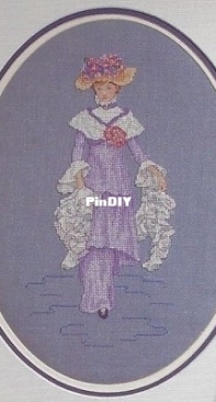 Color Charts 00201 - Sarah Evans Gracious Ladies - The Beguiling Laura PCS