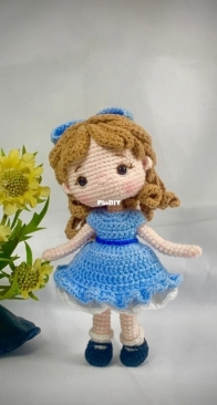 Green Frog Crochet-Wendy