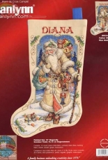 Janlynn 023-0340 Father Winter Stocking