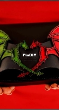 Creative Awl - Dragon Clutch Bag
