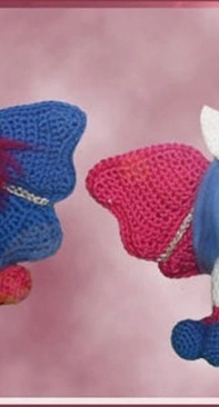Yazzies Haekelstuebchen - Jessica Behrendt - Candy the Fleder Unicorn - German