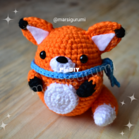 Marsigurumi - Marina - Little fox - Zorrito - English - Spanish - Free