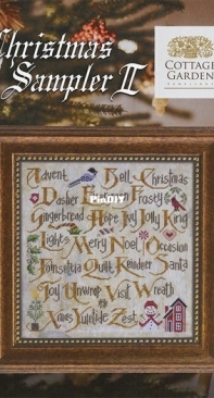Cottage Garden Samplings CGS-1065 Christmas Sampler II
