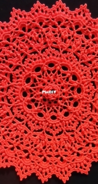 Nelly Klos - Heather Doily - English