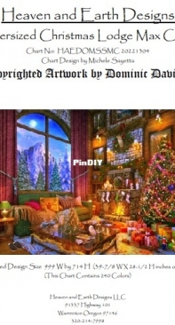 HAED HAEDOMSSMC 20221304 - Supersized Christmas Lodge Max Colors by Dominic Davison