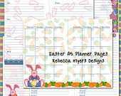 Printables for Filofax-DIN-A5-RMD Planner Pages  Easter