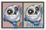 Purple Owl - made by TiTsa