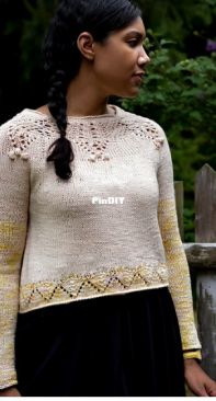 The Still Point Sweater by Tif Neilan - tif handknits