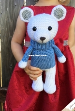 Grace and Yarn - Stephanie - Amigurumi Polar Bear - Free