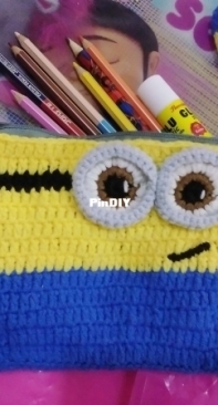 Minion pencil case