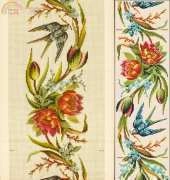 Tropical Border from Young Ladies Journal-feb 1891