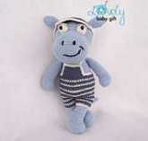 Lovely Baby Gift - 114 Hippo Crochet Pattern - Dutch - Translated