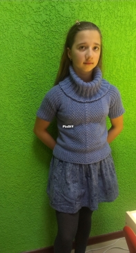 Little Miss Abigails Sweater by Lara Simonson