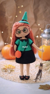Polly Toys Crochet - Dasha Lobacheva -  Kate the Witch