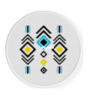 Daily Cross Stitch - Abstract Design
