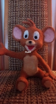 Jerry - needle felting