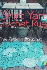 GuChet- T-Shirt Yarn Rug- Free