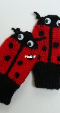 Girl mittens