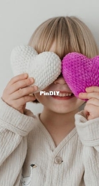 Pufy Toys / Dream Toys Crochet _ crochet heart pattern Valentine's Day _ English