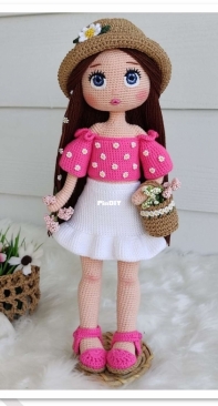 Ipekgibi - Mimoza Doll Daisy Outfit - Mimoza Papatyalı Kıyafet - Turkish