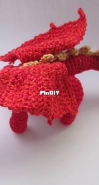 Amigurumi - Red Dragon